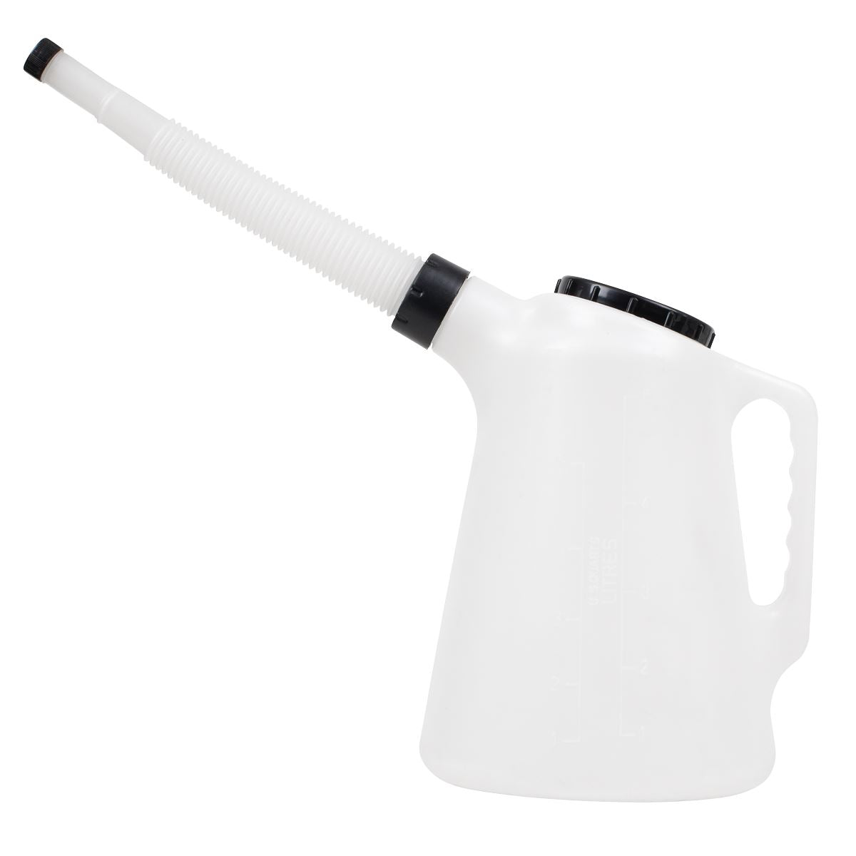 Sealey JDL5 Oil Container with Lid & Flexible Spout 5L Sealey