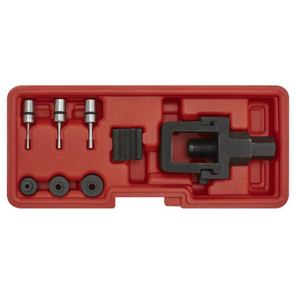 Sealey SMC4 Heavy-Duty Motorcycle Chain Splitter & Riveting Tool Set Sealey
