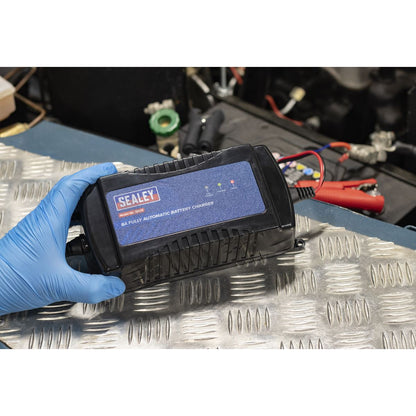 Sealey SBC8 Battery Maintainer Charger 12V 8A Fully Automatic Sealey