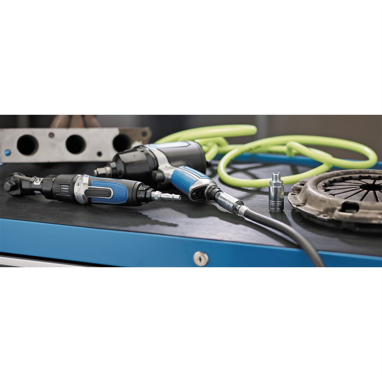 Draper 70863 1/4" Male Quick Coupling Pack of 2 Draper