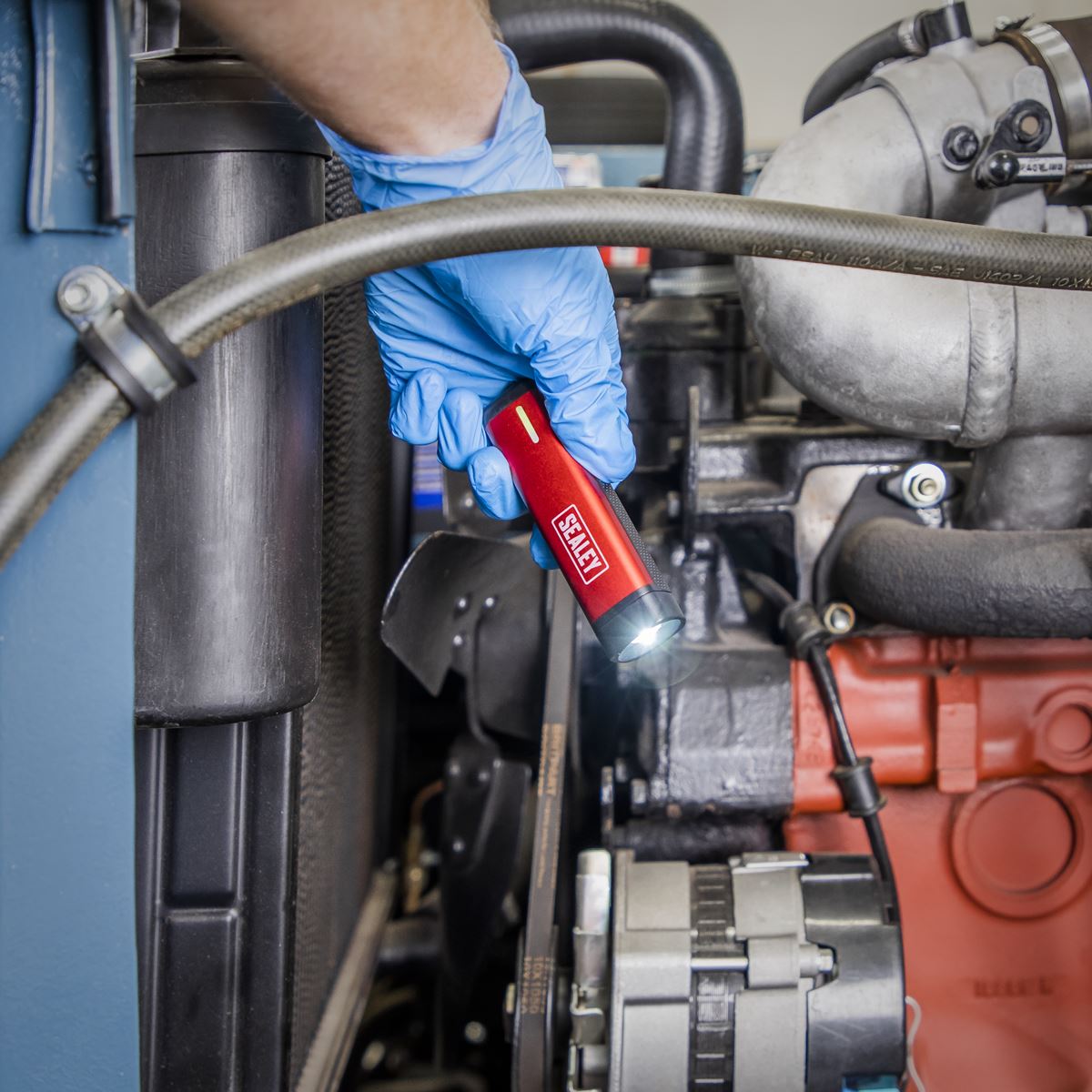 Sealey HT301R Rechargeable Head Torch 2.5W SMD LED Sealey