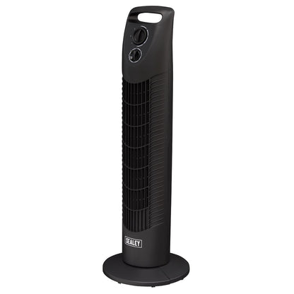 Sealey STF30 Oscillating Tower Fan 3-Speed 30" 230V Sealey