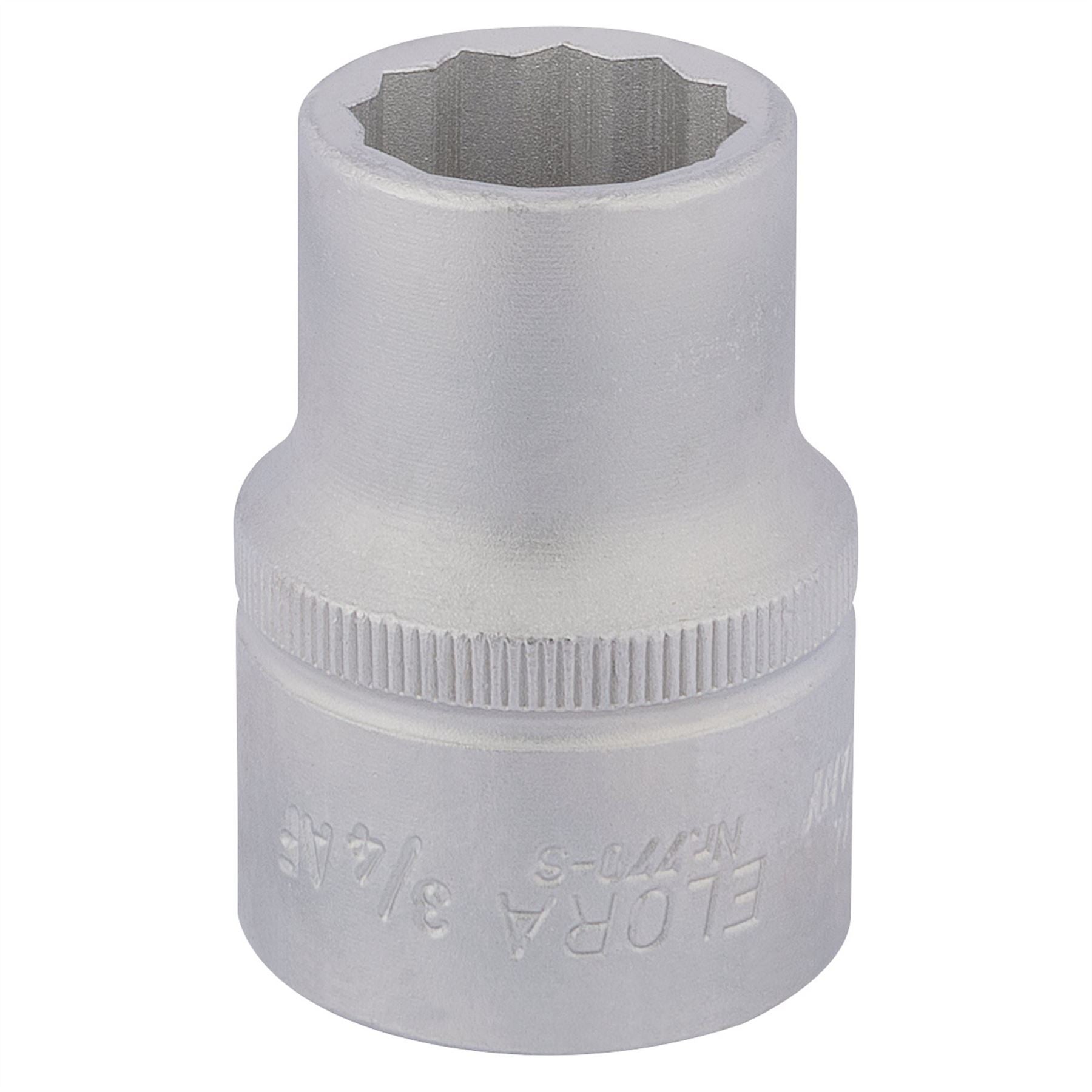 Elora 00434 Bi-Hexagon Socket 3/4" 3/4" Sq. Dr. Elora