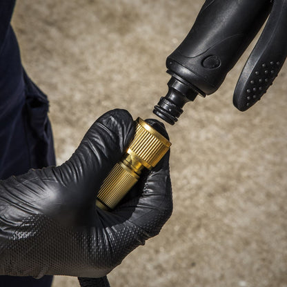 Sealey GH30E Ø17mm Expandable Garden Hose Black 30m Premium Sealey