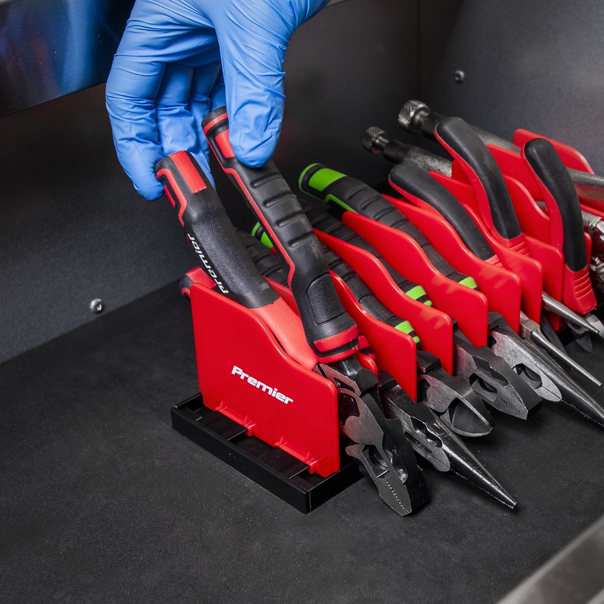 Sealey PR01 Pliers Rack 250mm Sealey