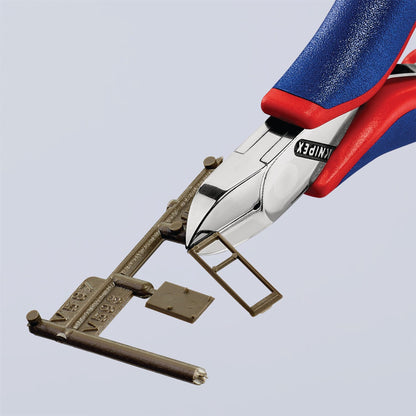 Knipex 27723 77 22 115 Electronics Diagonal Cutter with box joint with multi-component grips 115mm Knipex