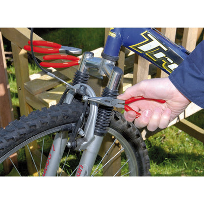 Draper 67924 Redline® Pliers Set with PVC Dipped Handles 160mm 3 Piece Draper