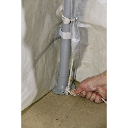 Sealey CPS03 Dome Roof Car Port Shelter 4 x 6 x 3.1m Sealey