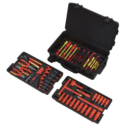 Sealey AK7939 1000V Insulated Tool Kit 1/2"Sq Drive 49pc Sealey