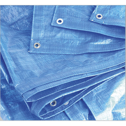 Sealey TARP1620 Tarpaulin 4.88 x 6.10m Blue Sealey