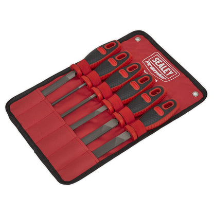 Sealey AK580 Engineer's File Set 6pc 150mm Sealey