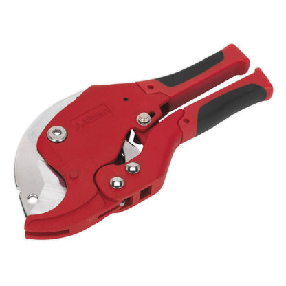 Sealey PC41 Plastic Pipe Cutter Quick Release Ø6-42mm Sealey