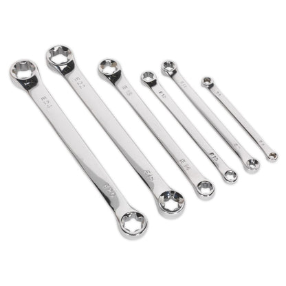 Siegen S01107 TRX-Star* Double End Spanner Set 6pc Siegen