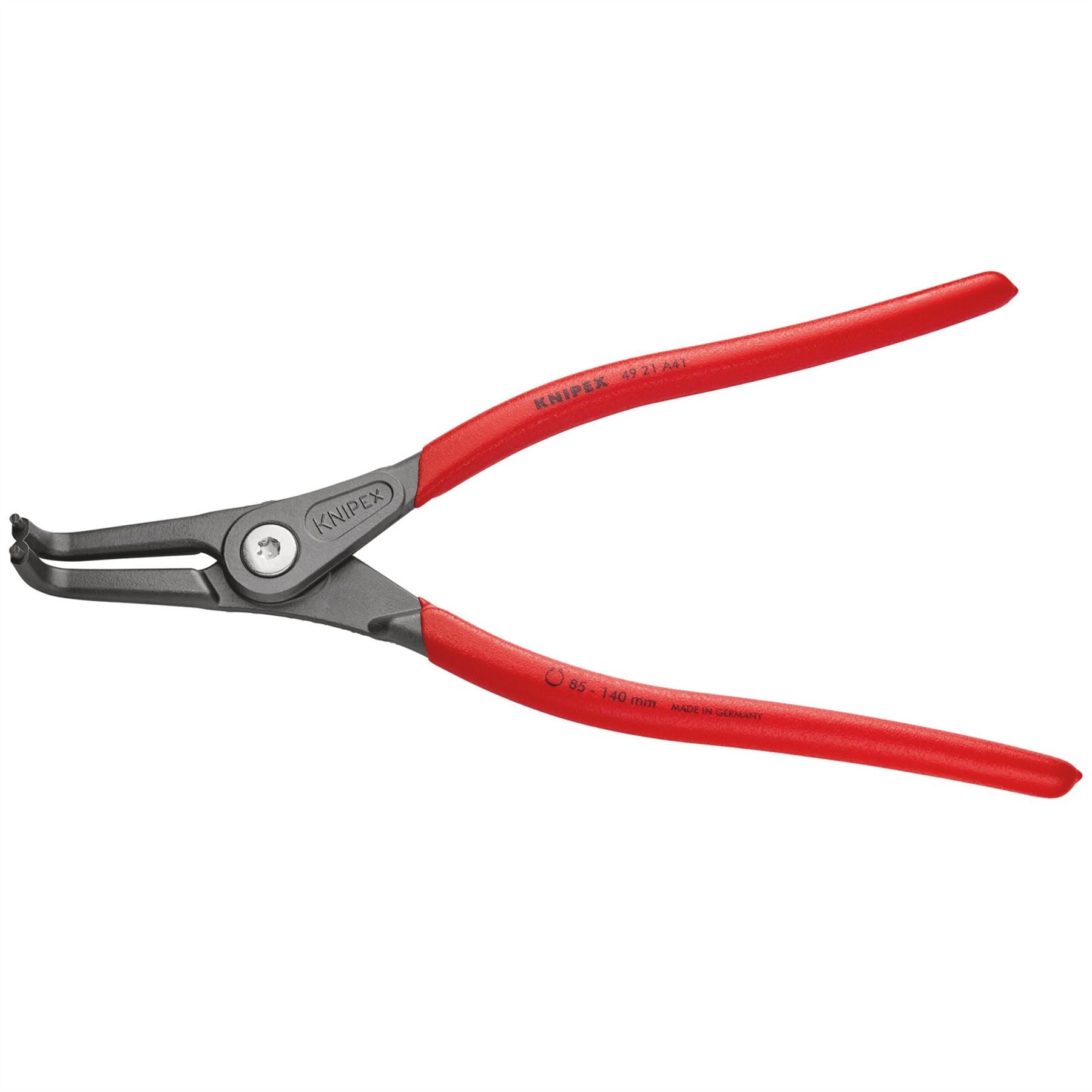Knipex 75097 49 21 A41 90° External Straight Tip Circlip Pliers 305mm Knipex