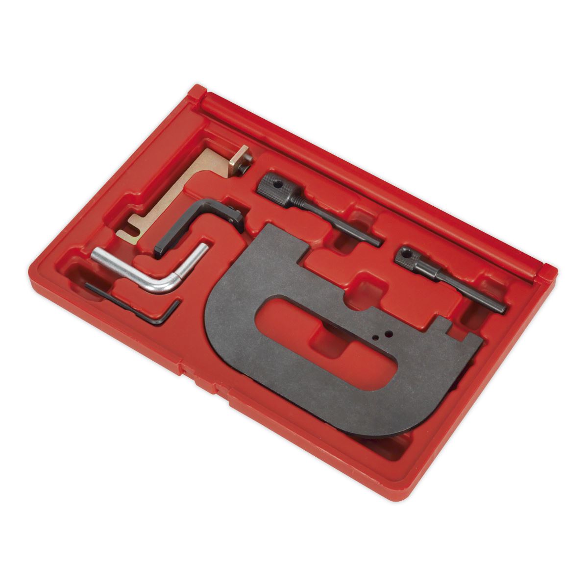 Sealey VSE5071A Petrol Engine Timing Tool Kit - for Renault 1.4/1.6/1.8/2.0 K4J/K4M/F4P/F4R(t) - Belt Drive Sealey