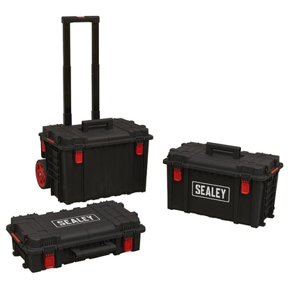 Sealey AP890 Mobile Storage System Set 3pc Heavy-Duty Sealey