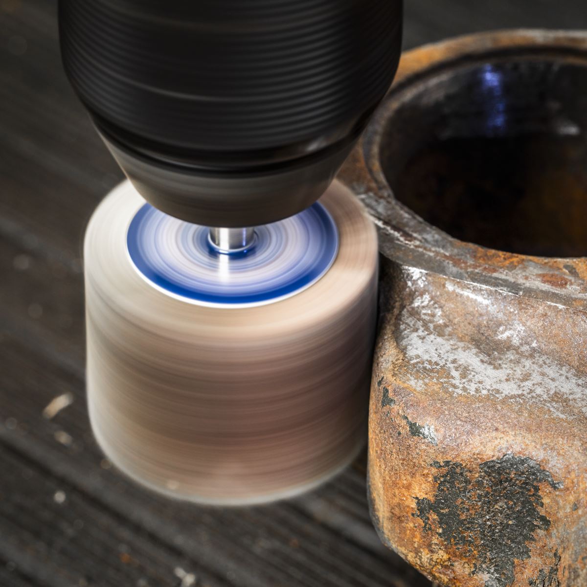 Sealey FW4030ASS Abrasive Flap Wheel Ø40 x 30mm Ø6mm Shaft Assorted Grit - Pack of 5 Sealey