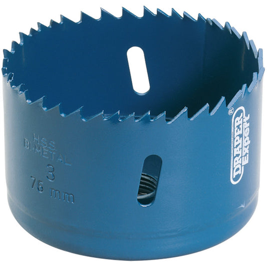 Draper 41088 HSS Bi-Metal Holesaw Blade 76mm Draper