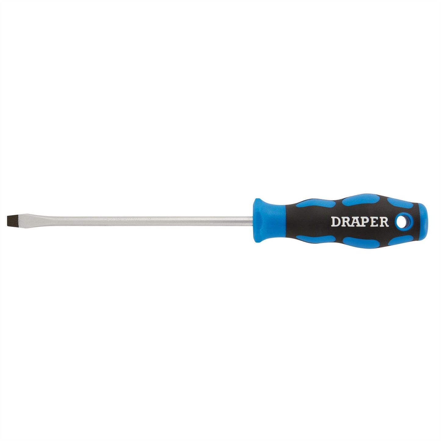Draper 48923 Soft Grip Plain Slot Screwdriver 6.0 x 150mm Draper