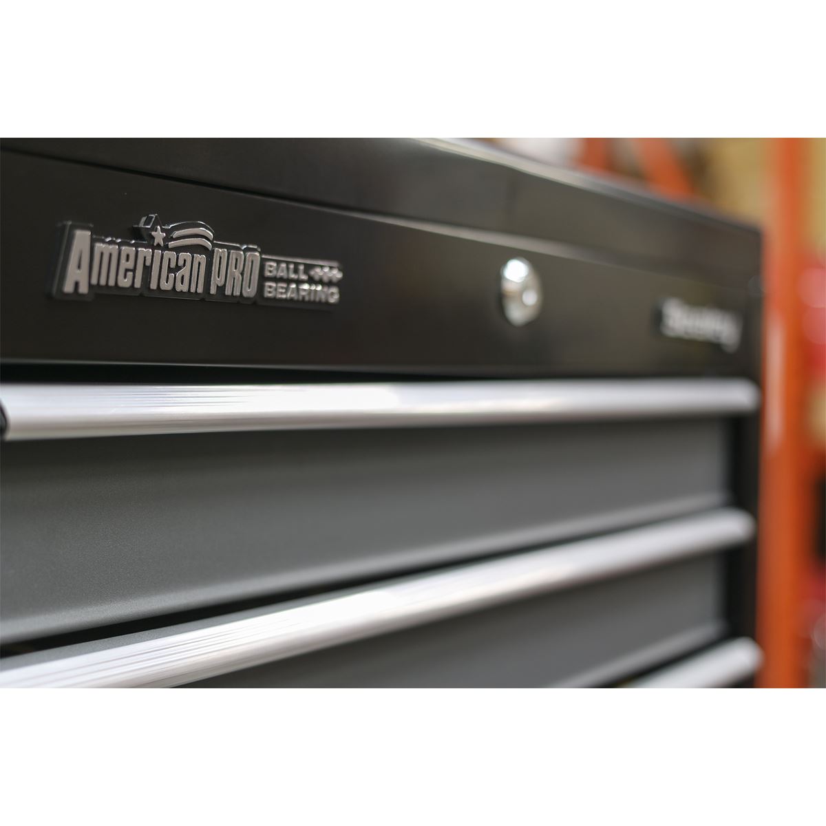 Sealey AP35STACK Tool Chest Combination 16 Drawer with Ball-Bearing Slides - Black/Grey Sealey