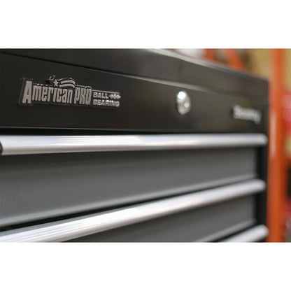 Sealey AP35STACK Tool Chest Combination 16 Drawer with Ball-Bearing Slides - Black/Grey Sealey