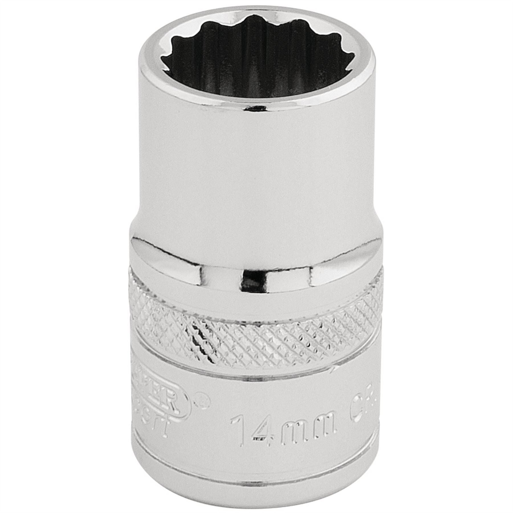 Draper 33125 HI-TORQ® 12 Point Socket 1/2" Sq. Dr. 14mm Draper