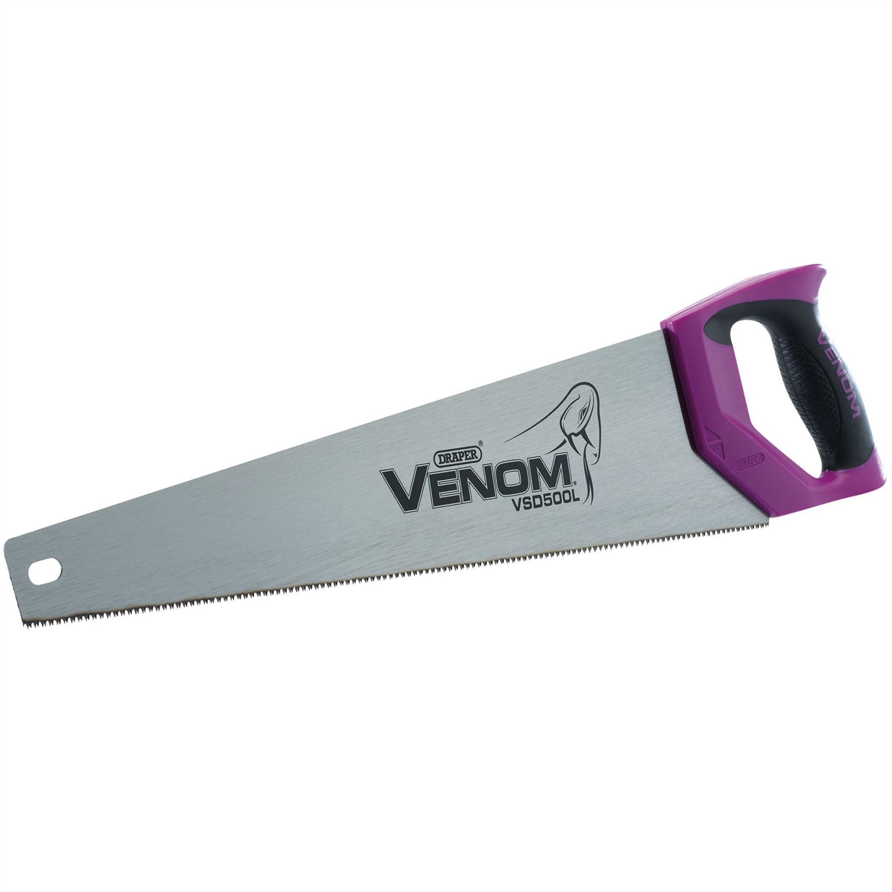 Draper 66125 Venom® Double Ground Laminate Saw 500mm 13tpi/14ppi Draper
