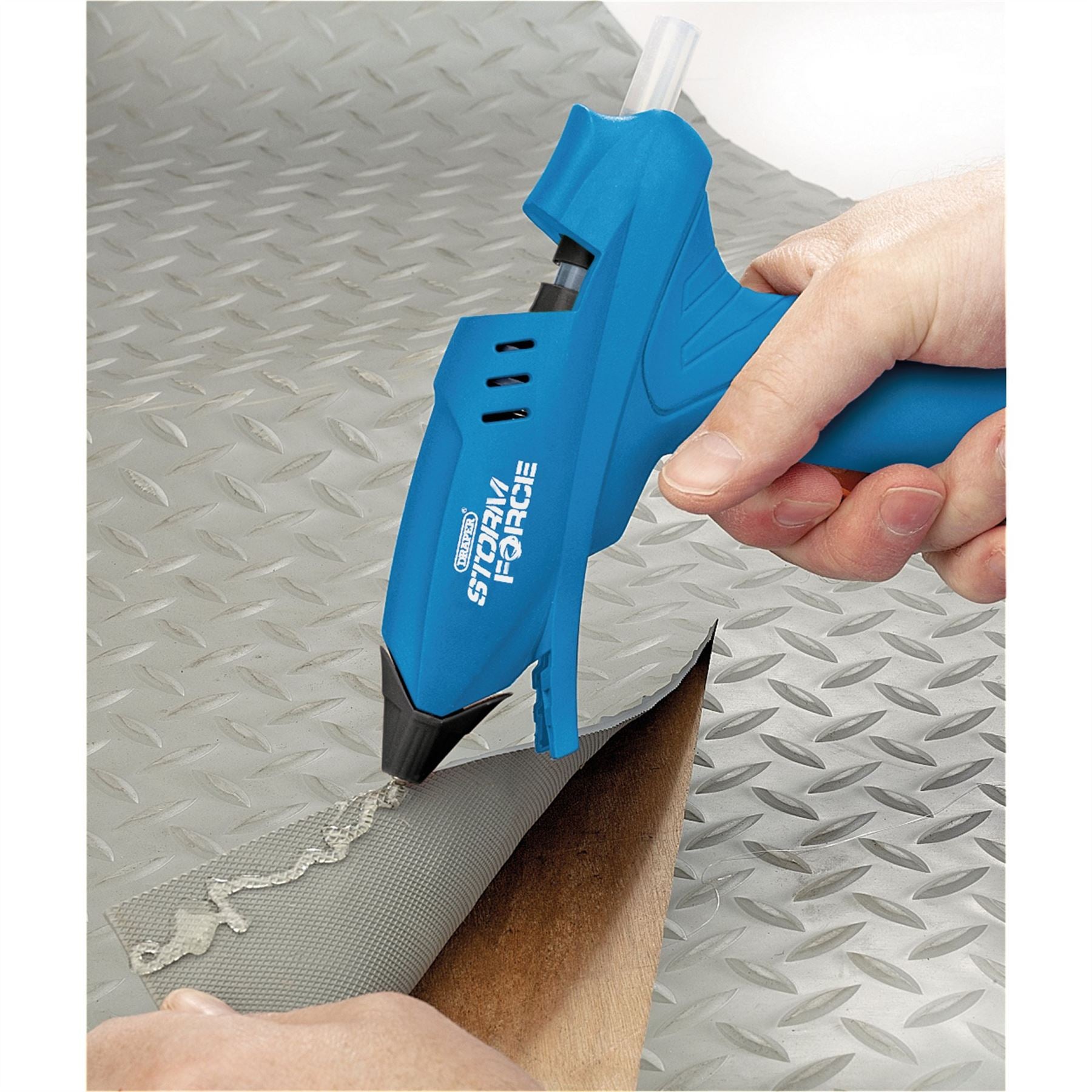 Draper 83660 230V Storm Force® Glue Gun 100W 6 x Glue Sticks Draper