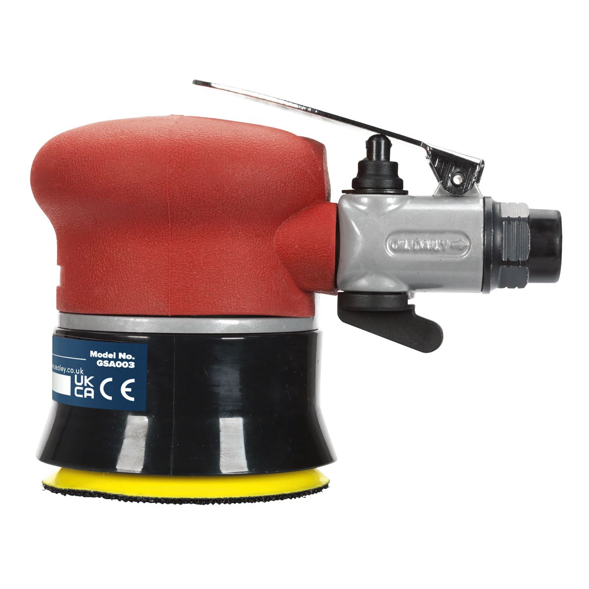 Sealey GSA003 Air Palm Orbital Sander Ø75mm Sealey