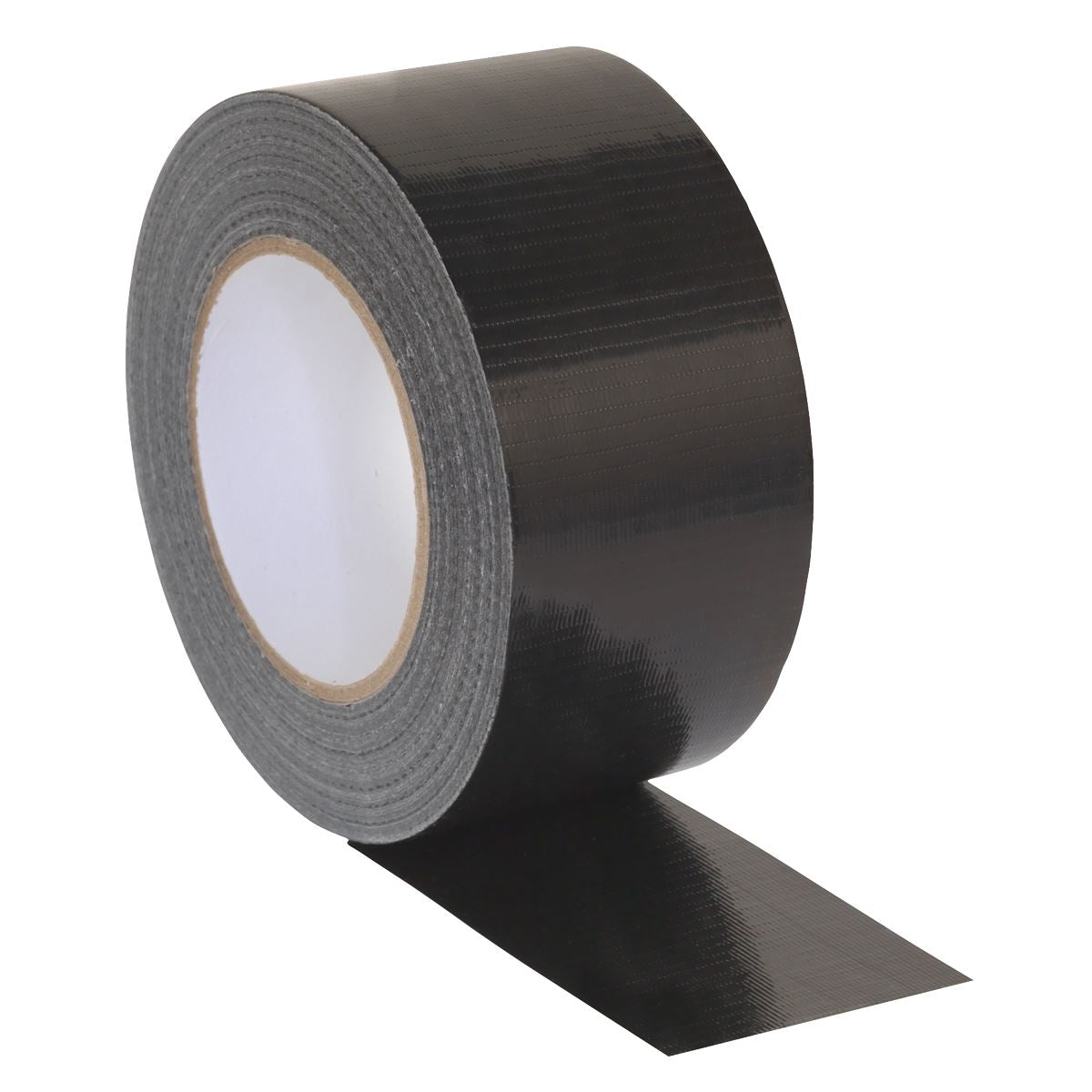 Sealey DTB75 Black Duct Tape 75mm x 50m Sealey