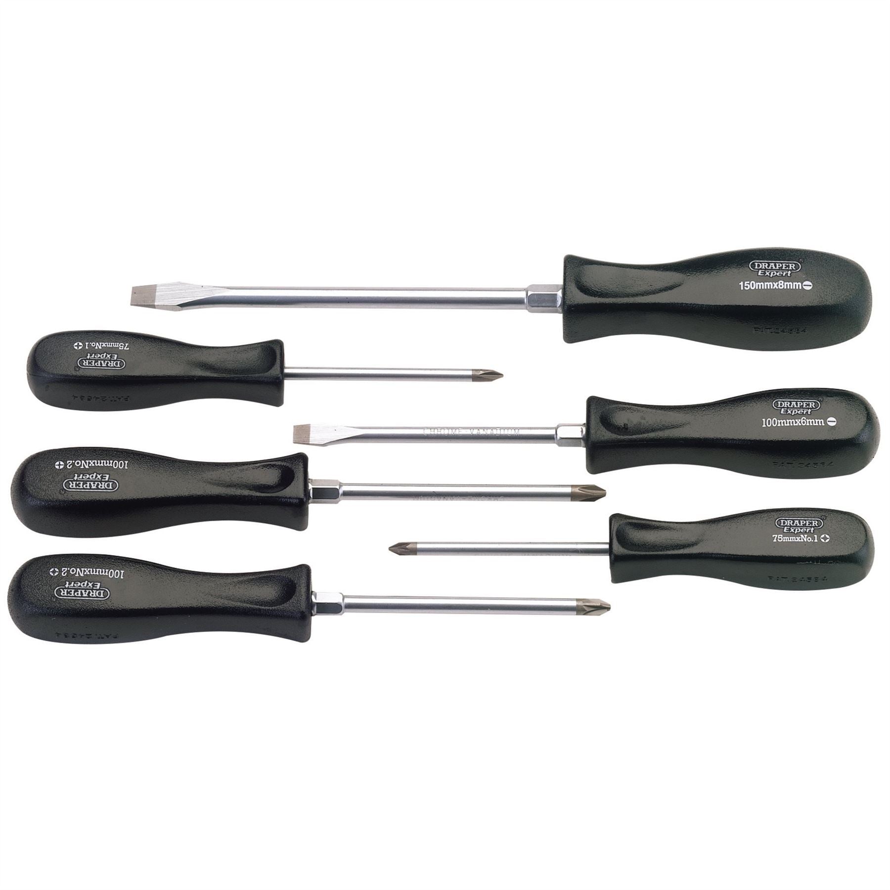 Draper 27029 Mechanics Screwdriver Set 6 Piece Draper