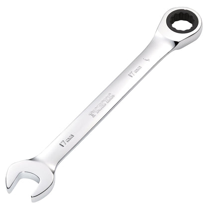 Draper 31014 Metric Ratcheting Combination Spanner 17mm Draper