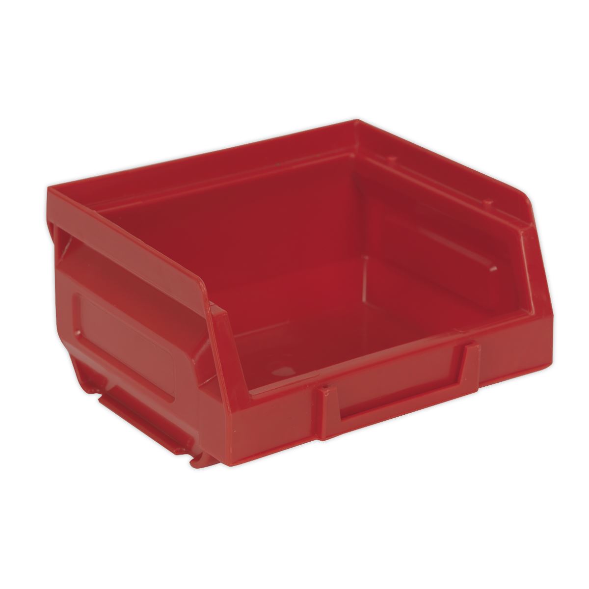 Sealey TPS124R Plastic Storage Bin 105 x 85 x 55mm - Red Pack of 24 Sealey