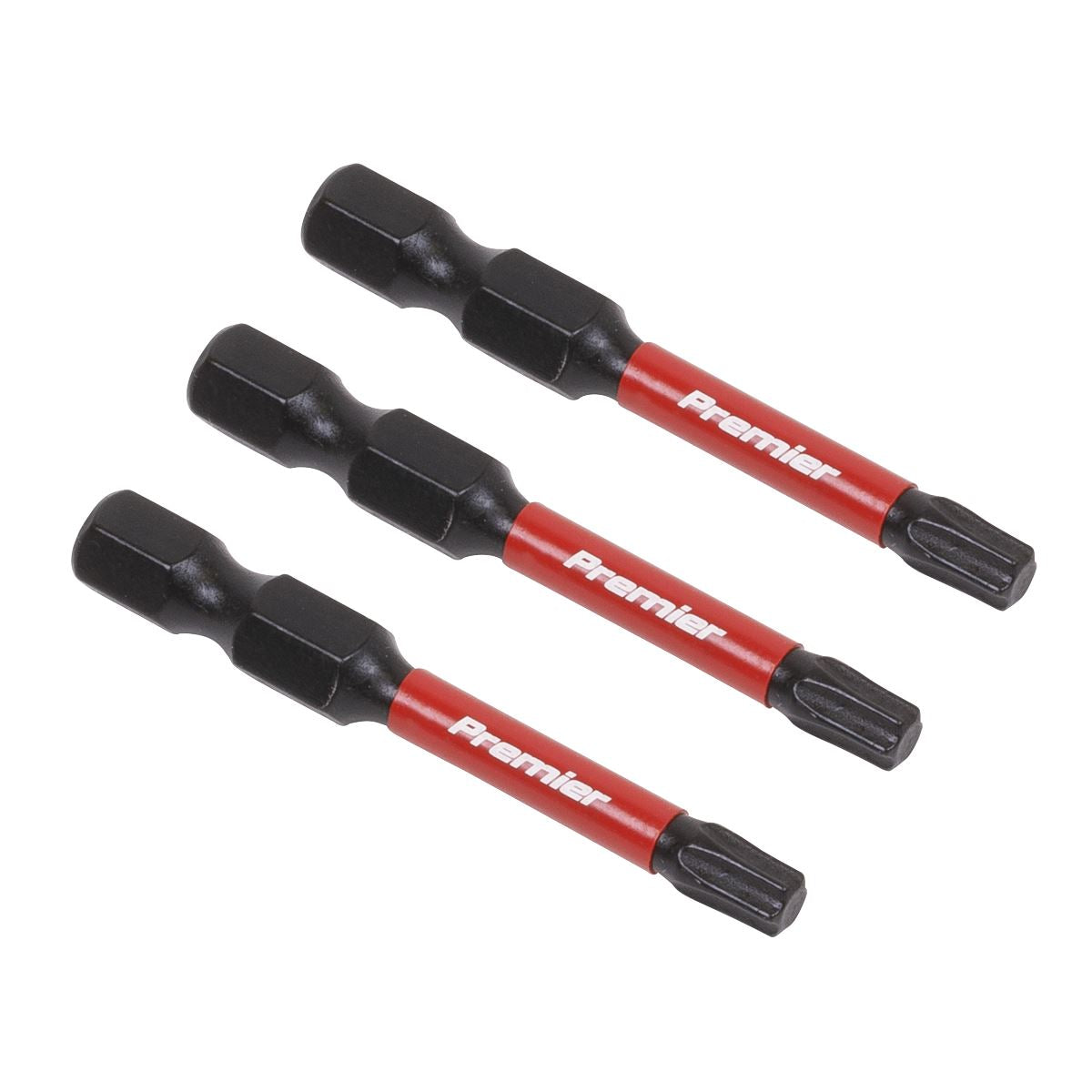 Sealey AK8243 TRX-Star* T25 Impact Power Tool Bits 50mm - 3pc Sealey