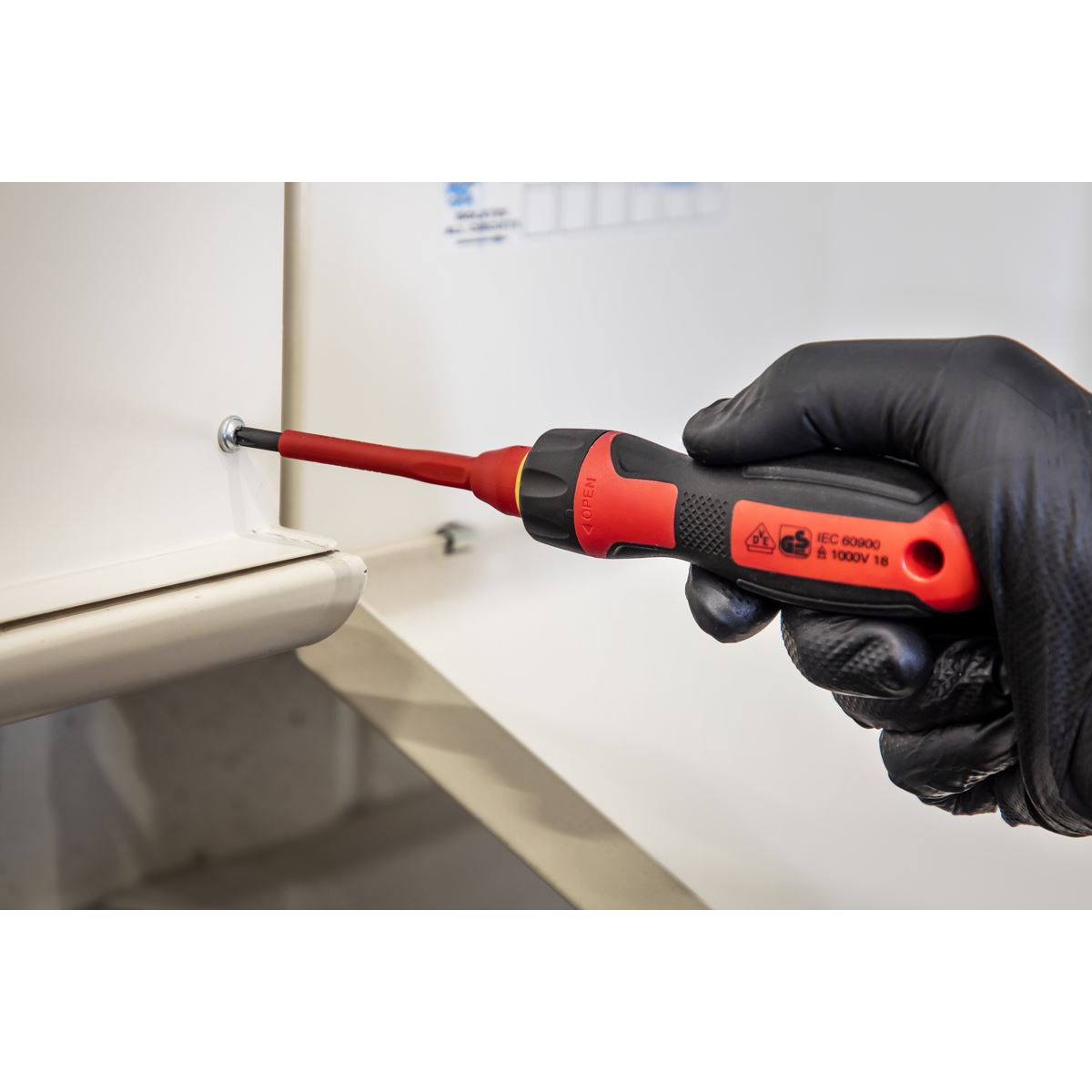 Sealey AK61280 Screwdriver Set Interchangeable 8pc - VDE Approved Sealey