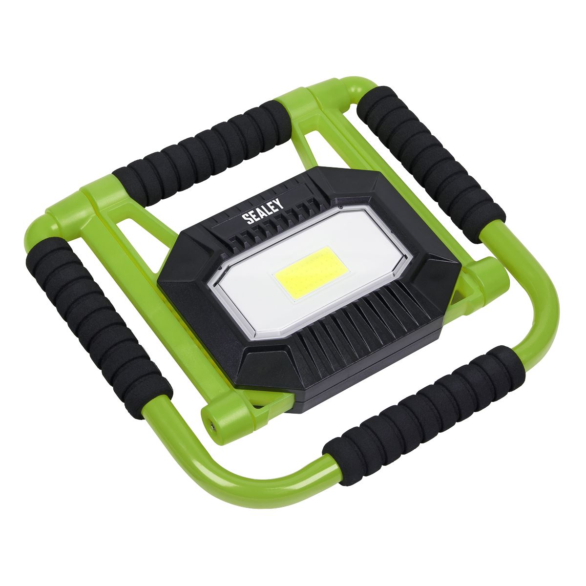 Sealey LEDFL20W Rechargeable Portable Fold Flat Floodlight 20W COB LED Lithium-ion Sealey
