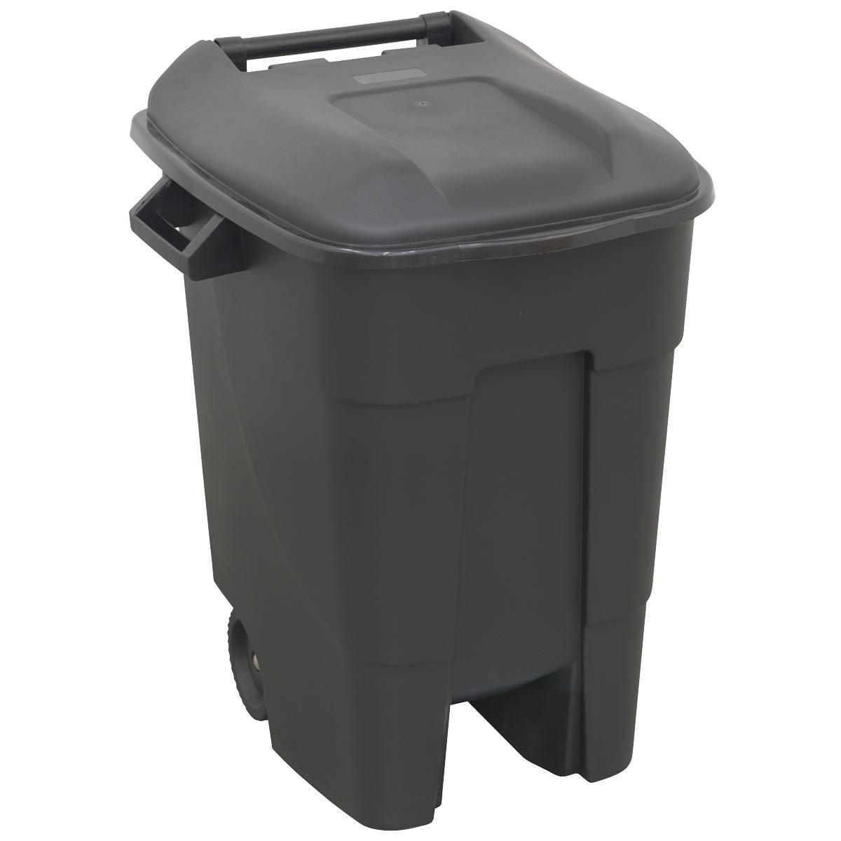 Sealey BM100 Refuse/Wheelie Bin 100L - Black Sealey