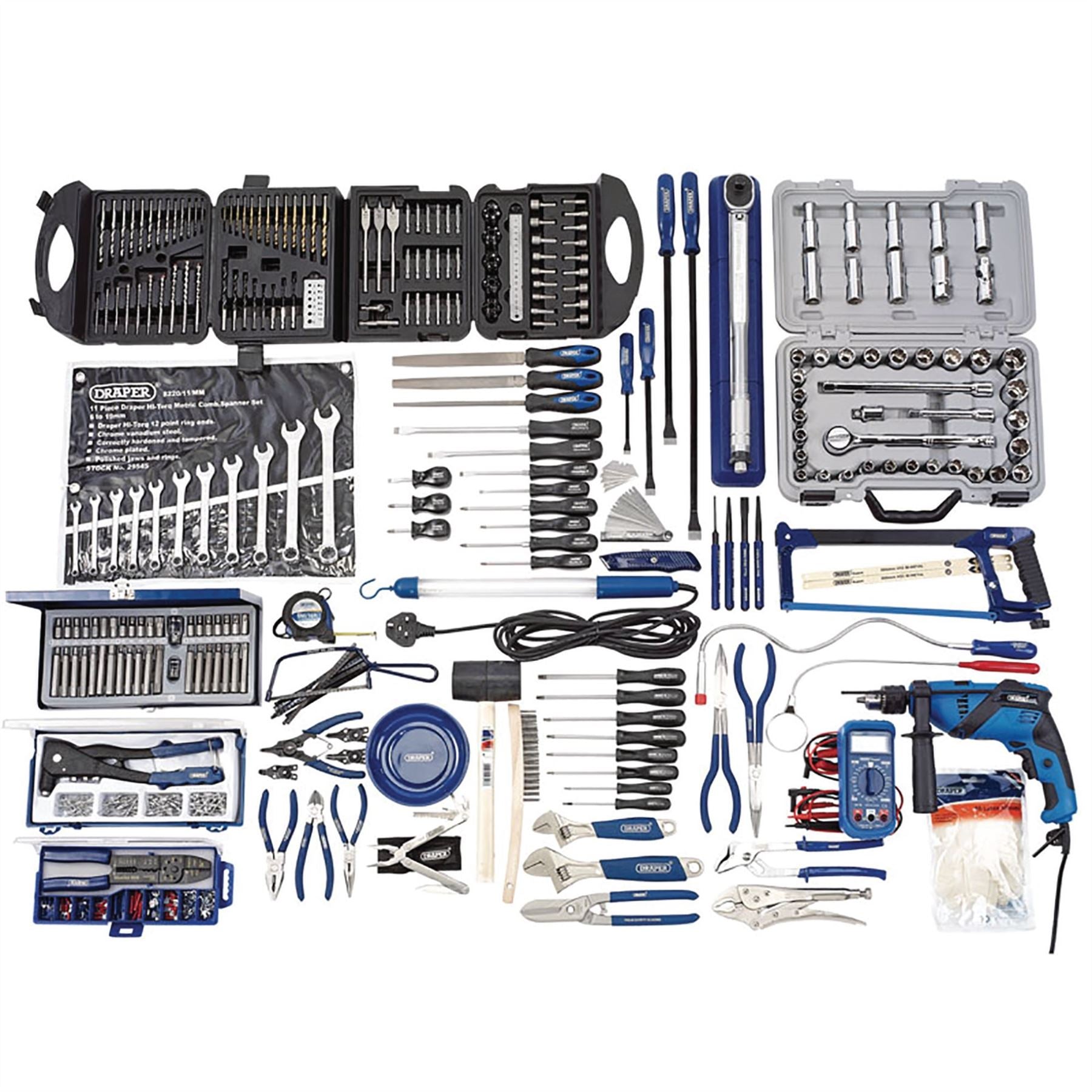 Draper 50924 Workshop General Tool Kit C Draper