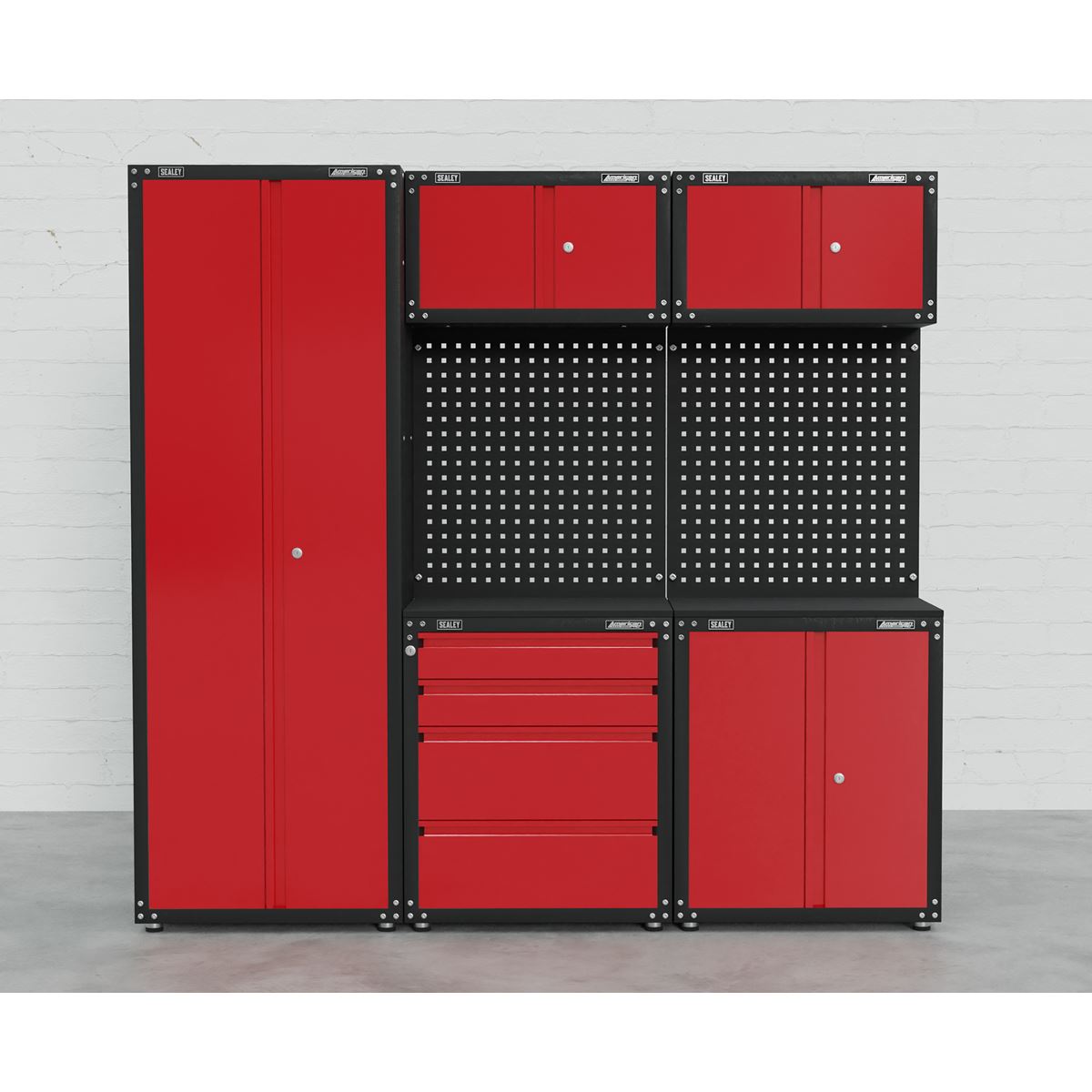 Sealey APMS80COMBO3 American PRO® 2.0m Storage System Sealey