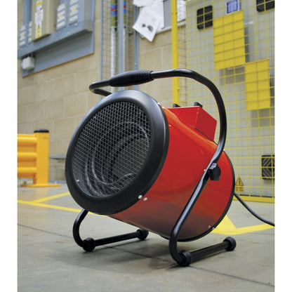 Sealey EH3001 Industrial Fan Heater 3kW 2 Heat Settings Sealey