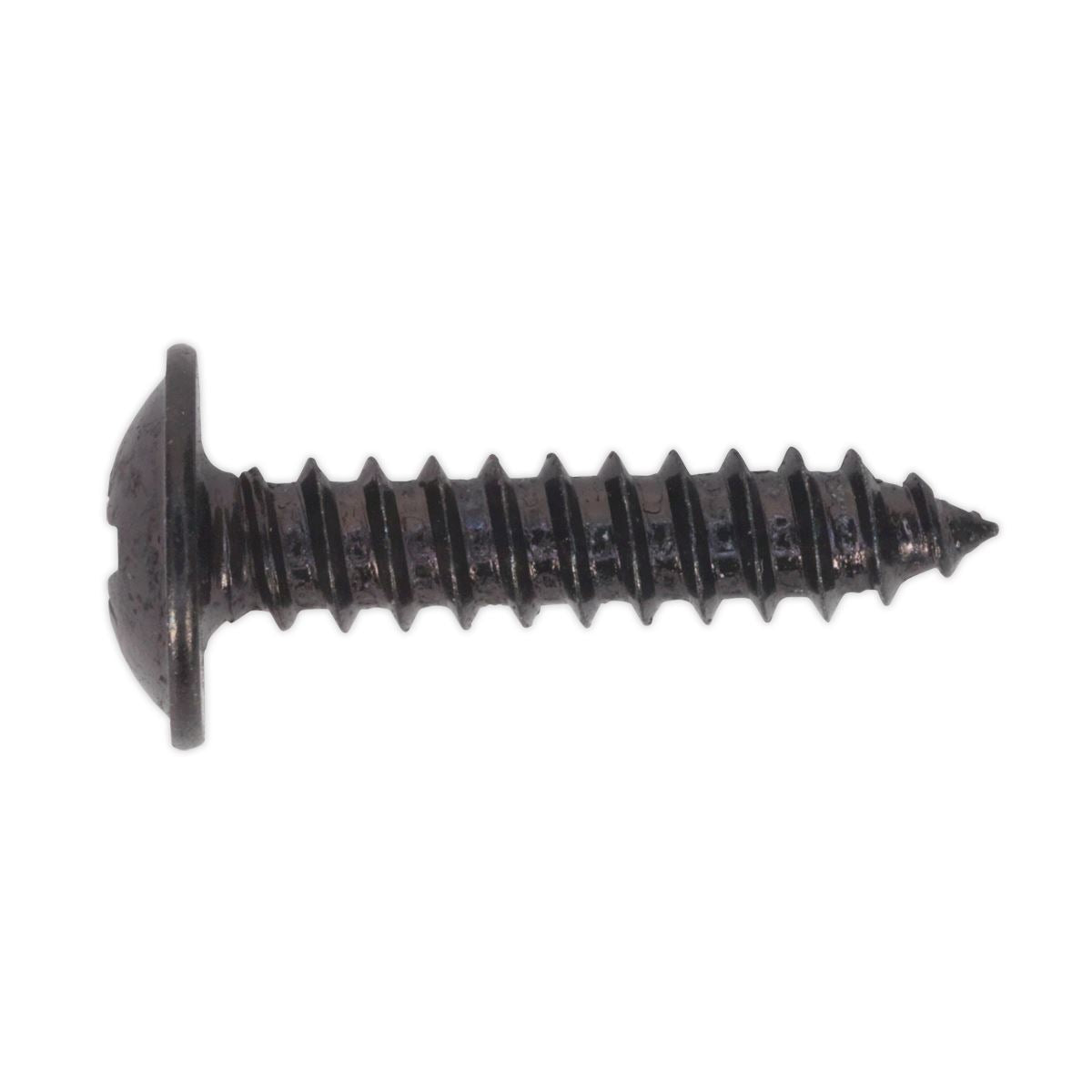 Sealey BST4219 Self-Tapping Screw 4.2 x 19mm Flanged Head Black Pozi Pack of 100 Sealey