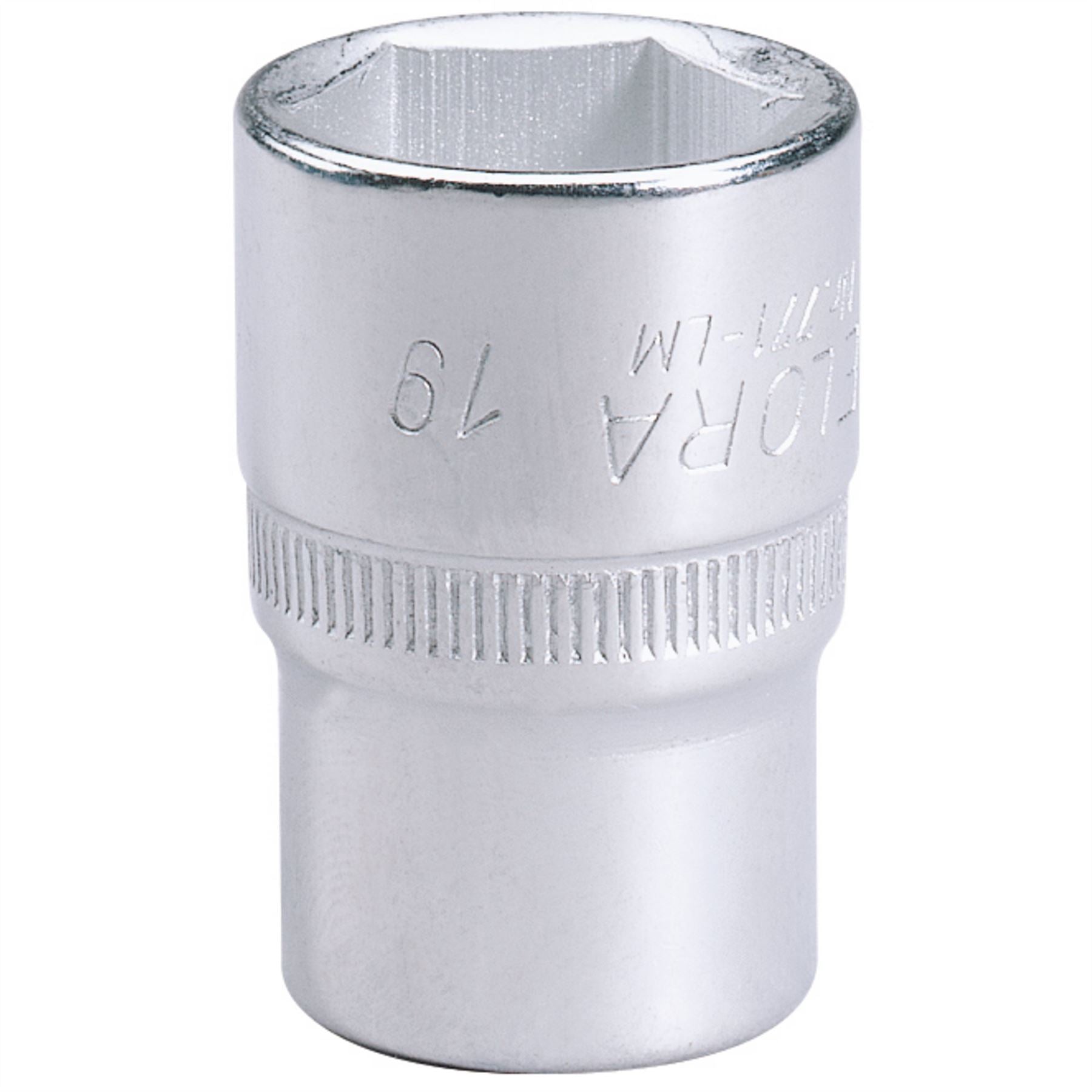Elora 15308 Hexagon Socket 1/2" Sq. Dr. 19mm Elora