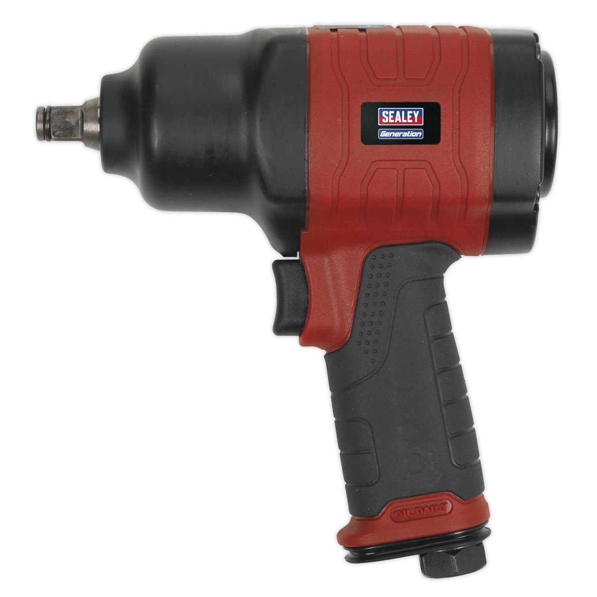 Sealey GSA6002 Composite Air Impact Wrench 1/2"Sq Drive - Twin Hammer Sealey
