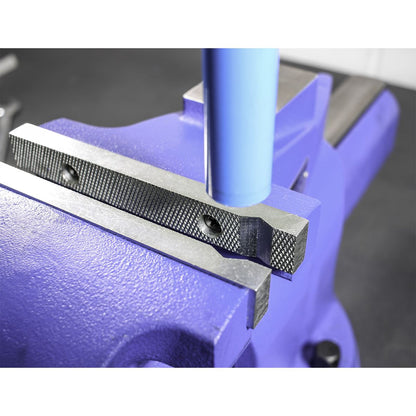 Sealey QAV200 Vice 200mm Quick Action Swivel Base Cast Iron Sealey