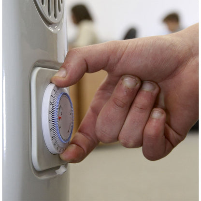 Sealey RD2500T Oil Filled Radiator 2500W/230V 11-Element with Timer Sealey