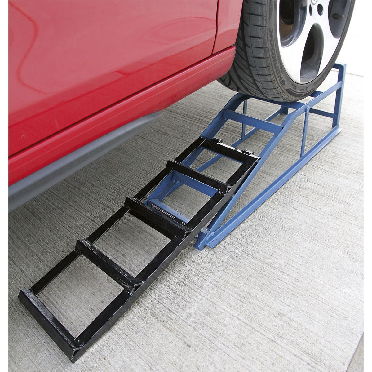 Sealey CAR2001 Car Ramp Extensions 400kg Each/800kg per Pair Sealey