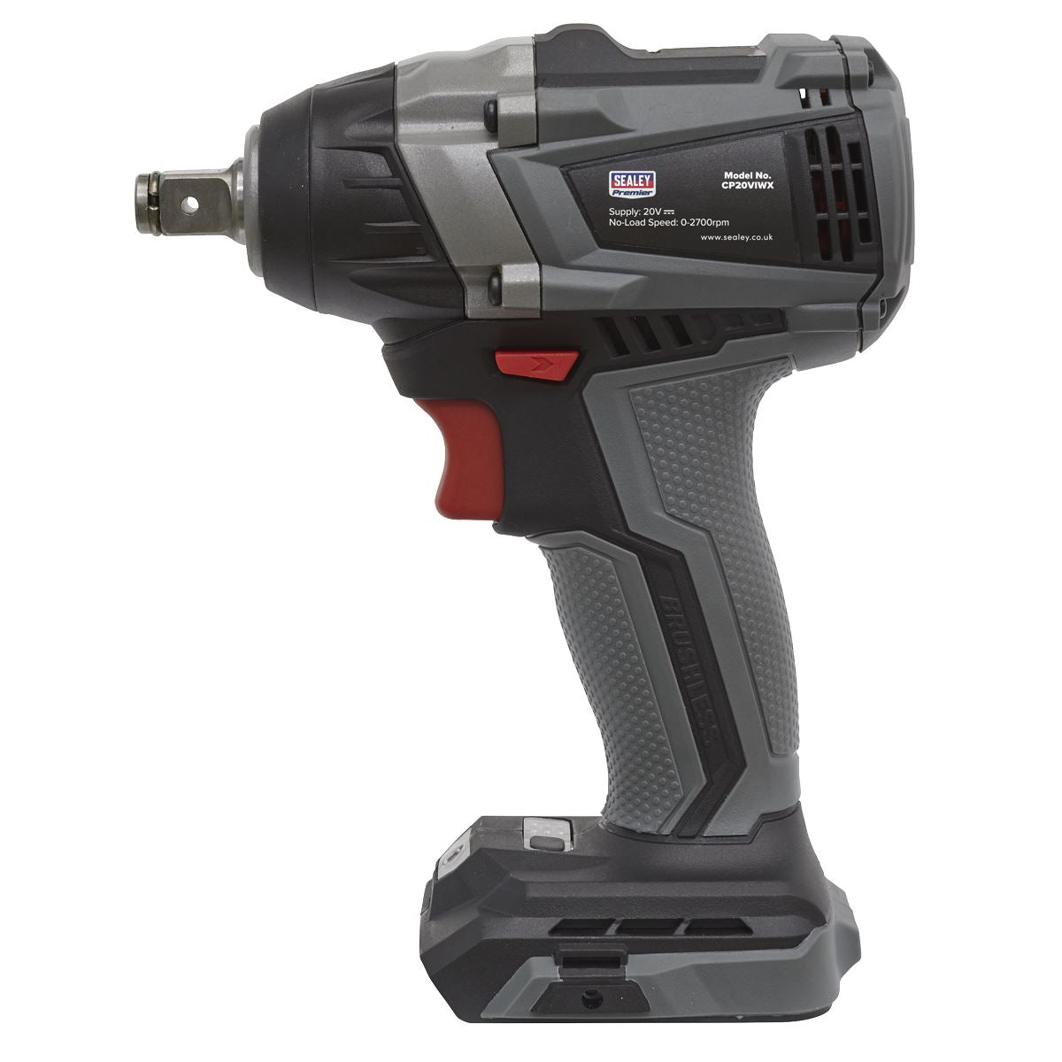 Sealey CP20VIWX Brushless Impact Wrench 20V 1/2"Sq - Body Only Sealey