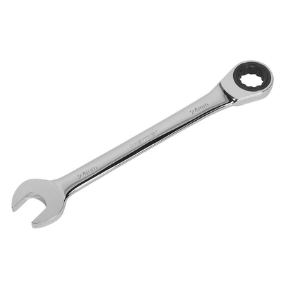 Sealey RCW24 Ratchet Combination Spanner 24mm Sealey