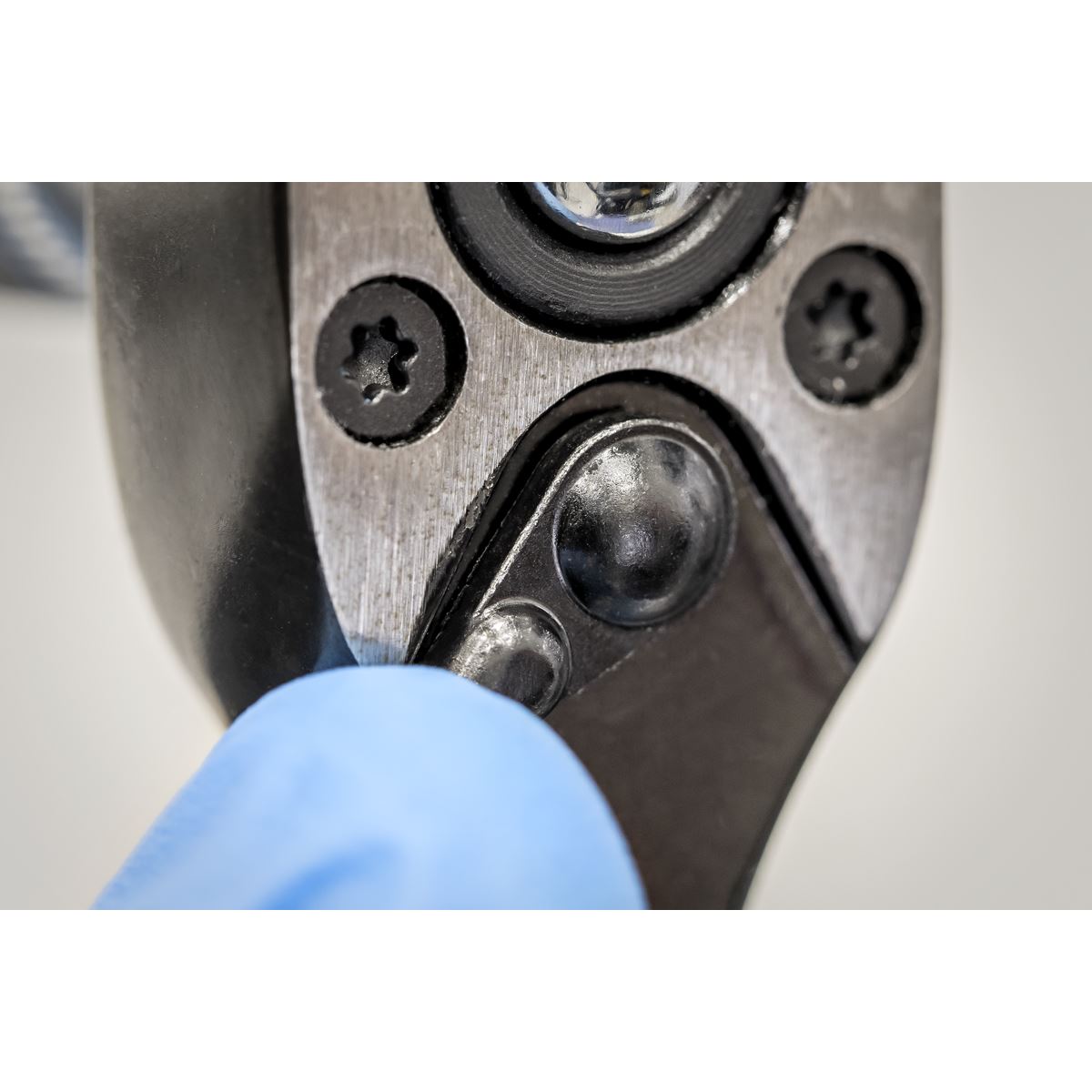 Sealey AK7997 Ratchet Wrench 1/4"Sq Drive - Premier Black Sealey