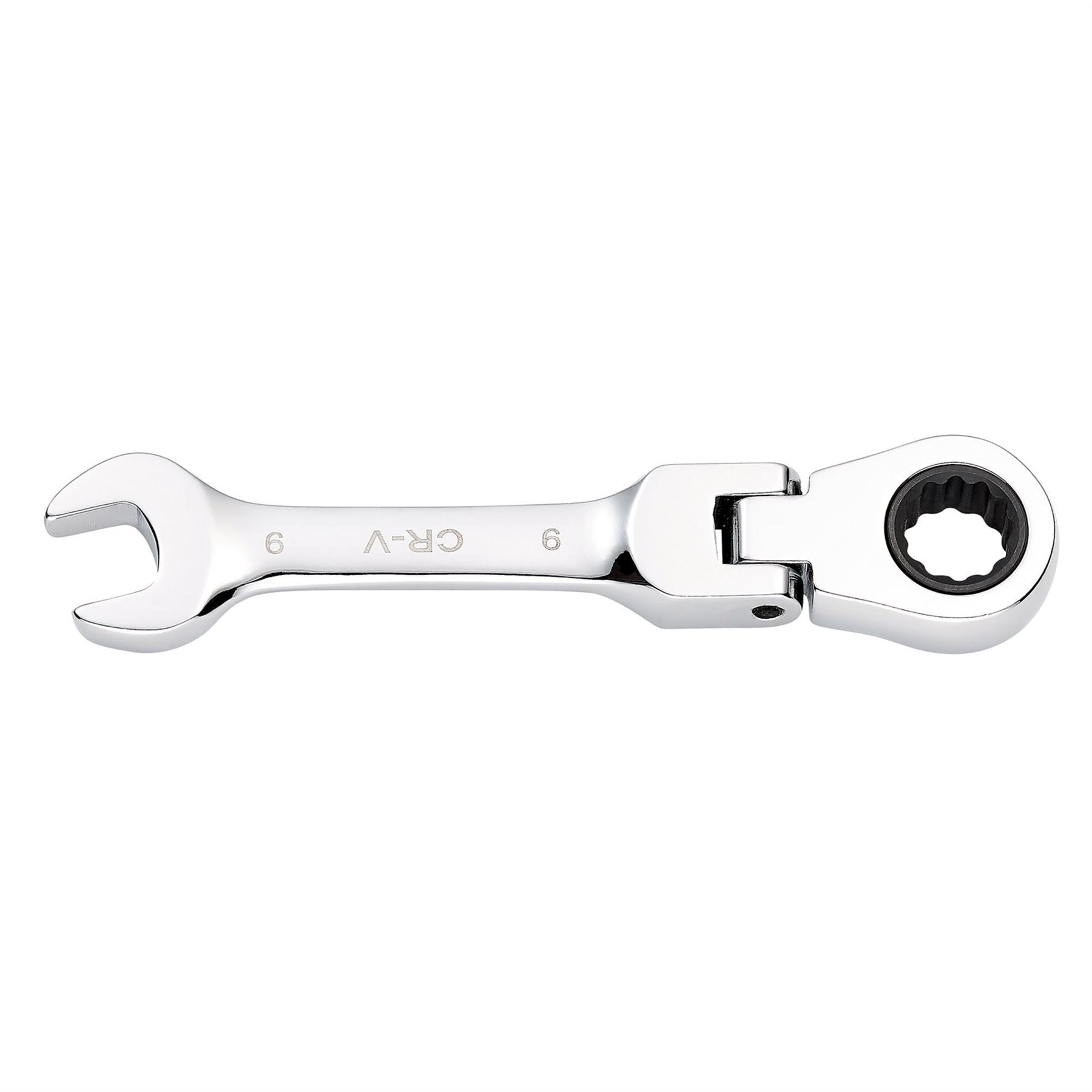 Draper 27964 HI-TORQ® Metric Stubby Flexible Head Ratchet Combination Spanner 9mm Draper